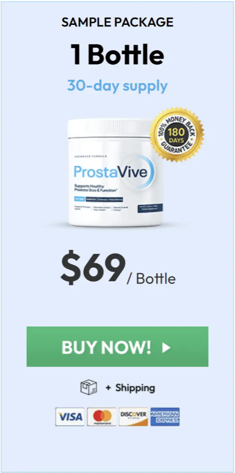 ProstaVive Buy 1 Bottle